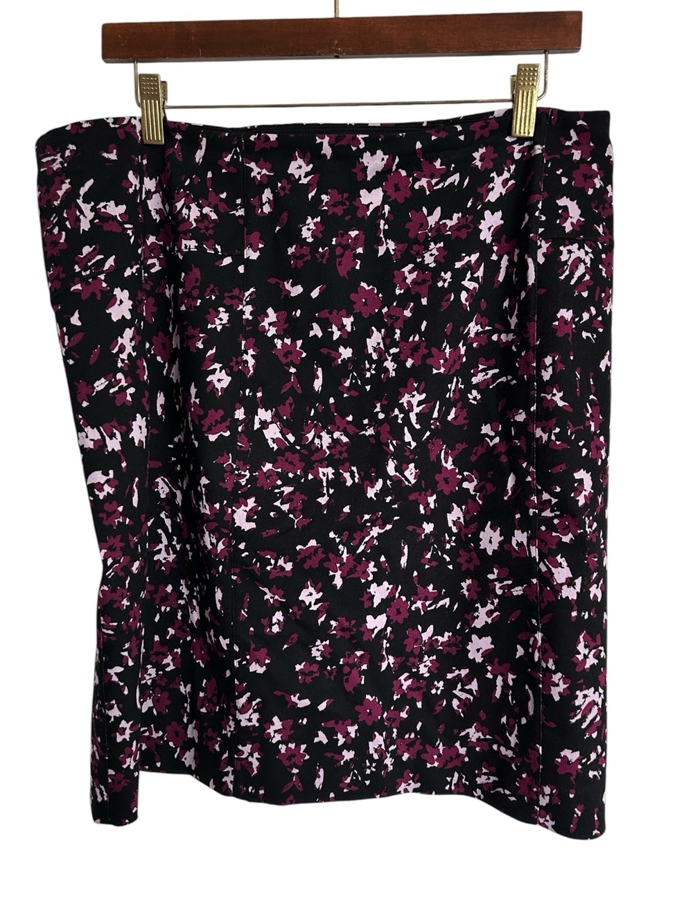 Lyssé Charity multi-floral stretch pencil skirt - XXL
